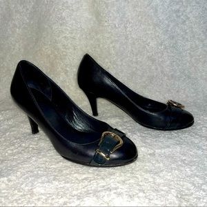 Cole Haan Black Leather Heels - Size 6.5